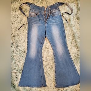 Fashion Wide Leg Jean Plus Size